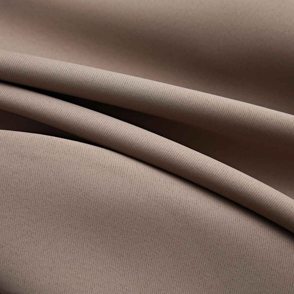 vidaXL Blackout Curtains with Metal Rings 2 pcs Taupe 140x175 cm 4