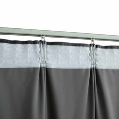vidaXL Blackout Curtains 2 pcs with Hooks Velvet Anthracite 140x175 cm 4