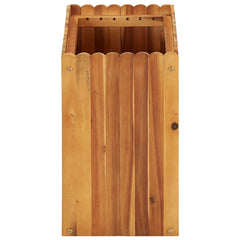 vidaXL Raised Bed | Natural wood colour | Solid acacia wood | 50x30x50cm 3