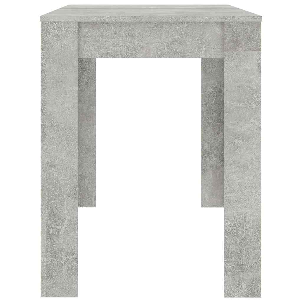 vidaXL Dining Table | Concrete grey | Engineered wood | Standard | Durable 5