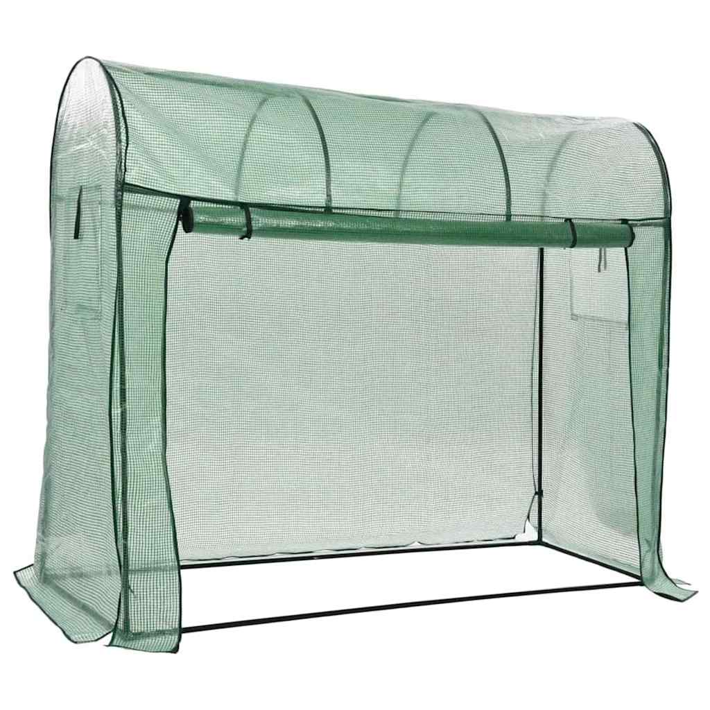 46916 vidaXL Greenhouse with Zippered Door 200x80x170 cm 2
