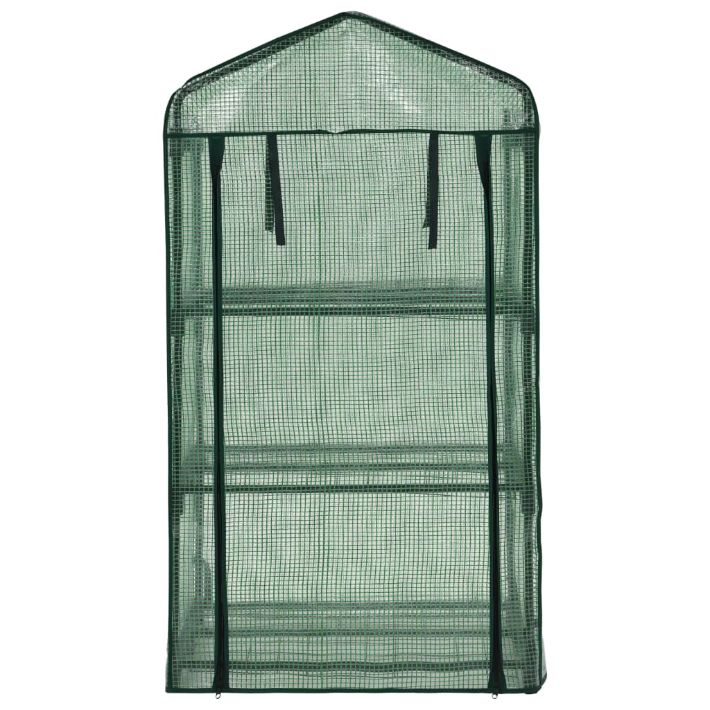 vidaXL 3-Tier Mini Greenhouse 69x49x125 cm 4
