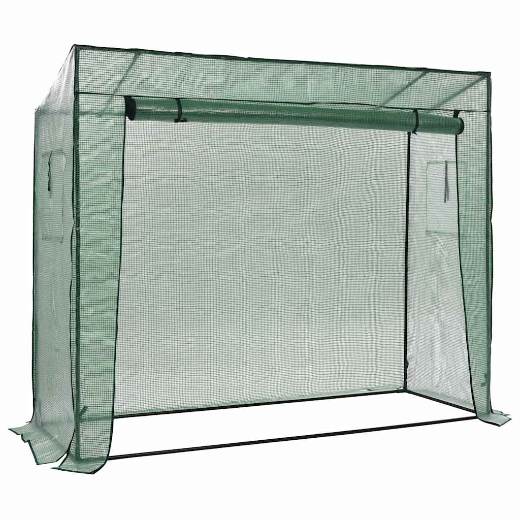 46918 vidaXL Walk-in Greenhouse 200x80x173 cm 2