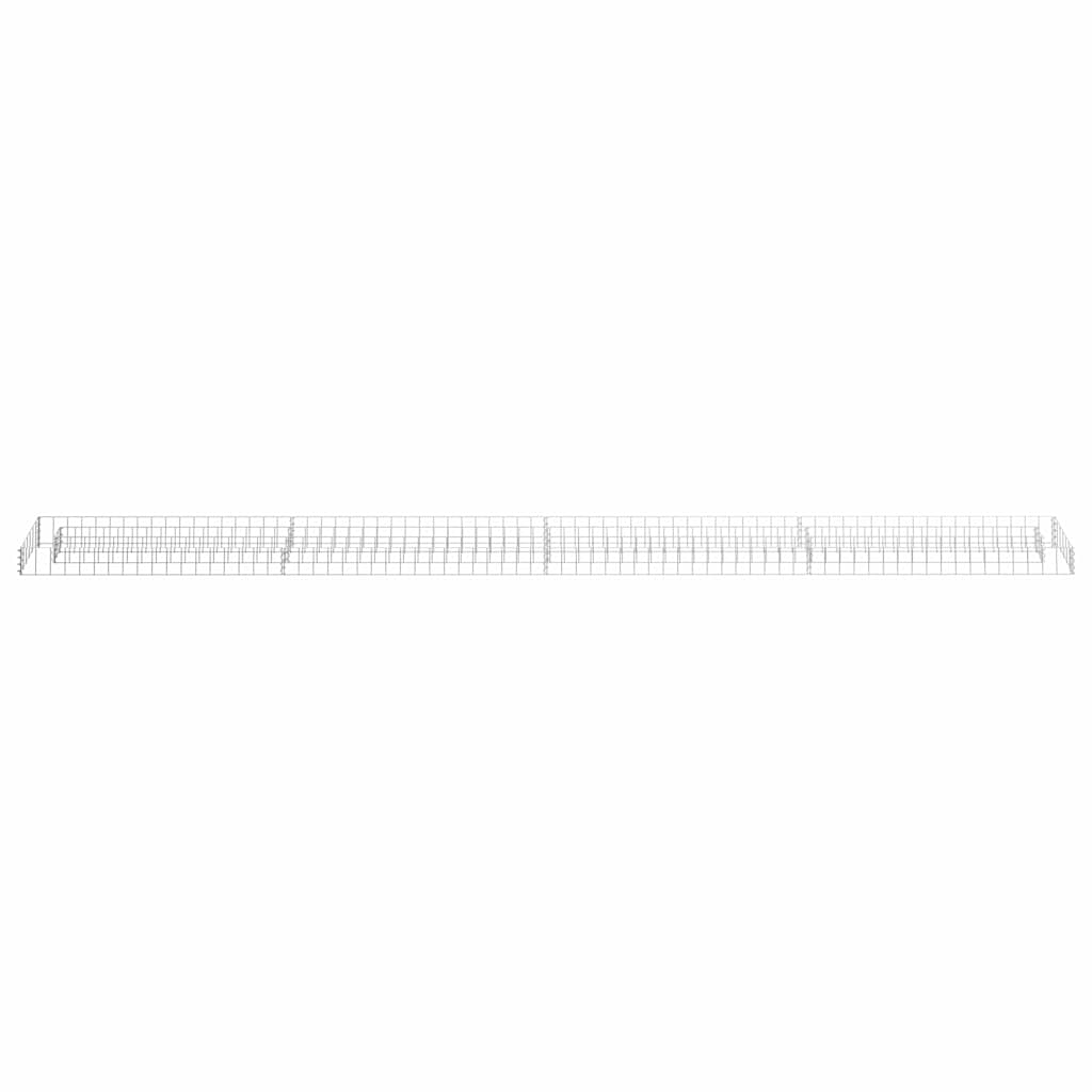 vidaXL Gabion Raised Bed | Silver | Galvanised steel | Large | Durable 3