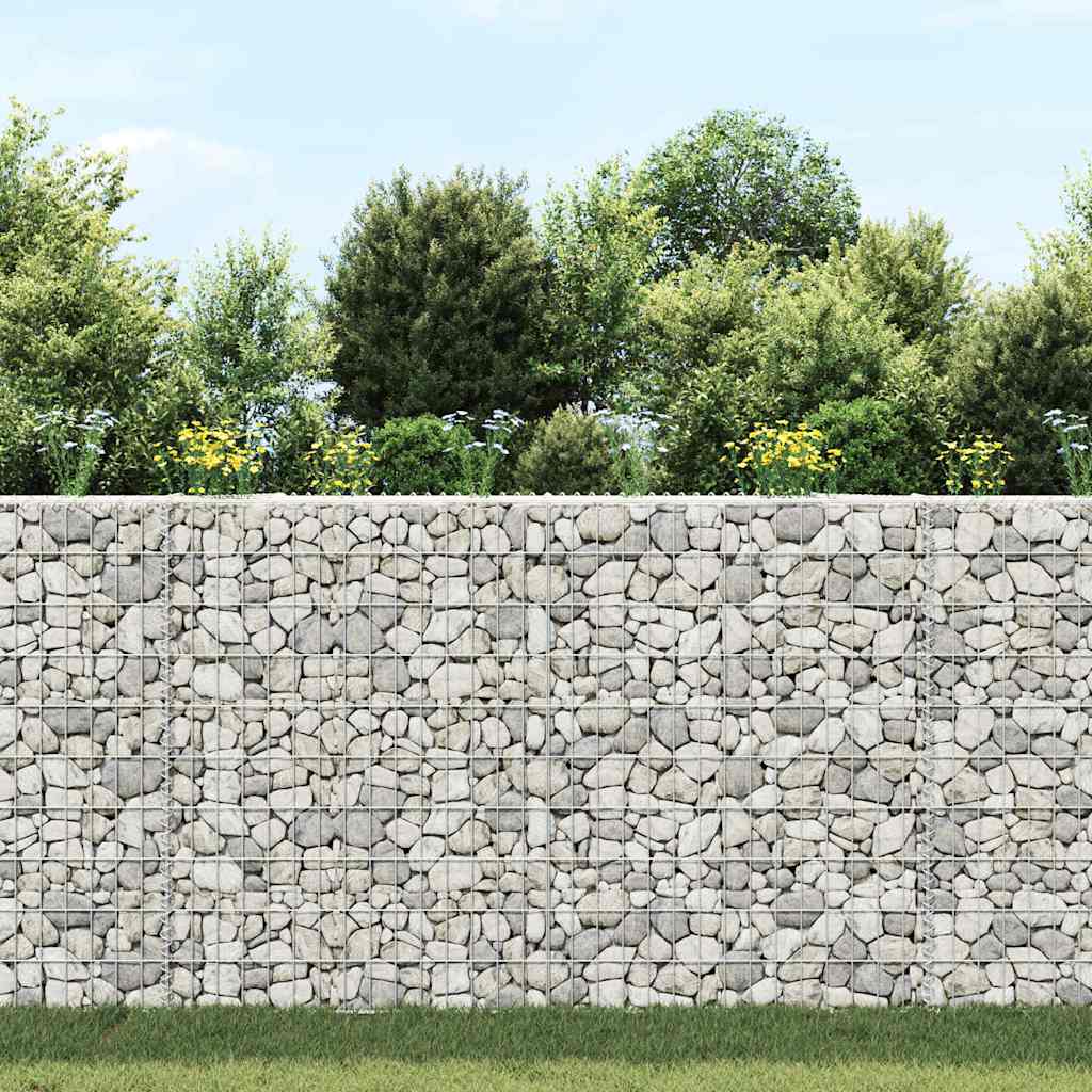vidaXL Gabion Raised Bed | Silver | Galvanised steel | 150 x 20 x 100 cm 3