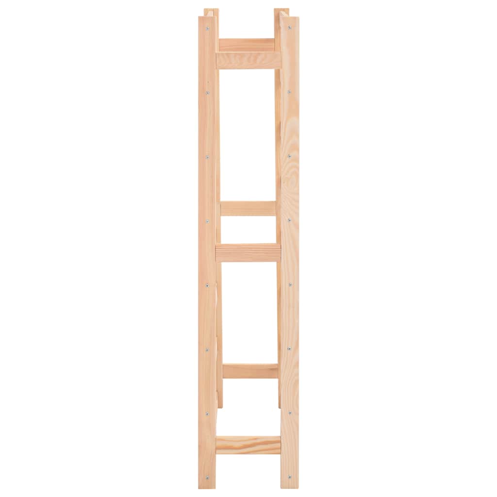 Wine Rack for Bottles Pinewood Natural 56