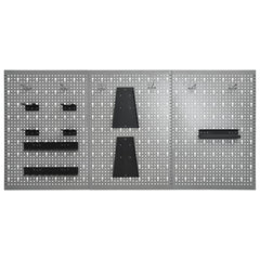 Wall-mounted Peg Boards 40x58 cm Steel 3