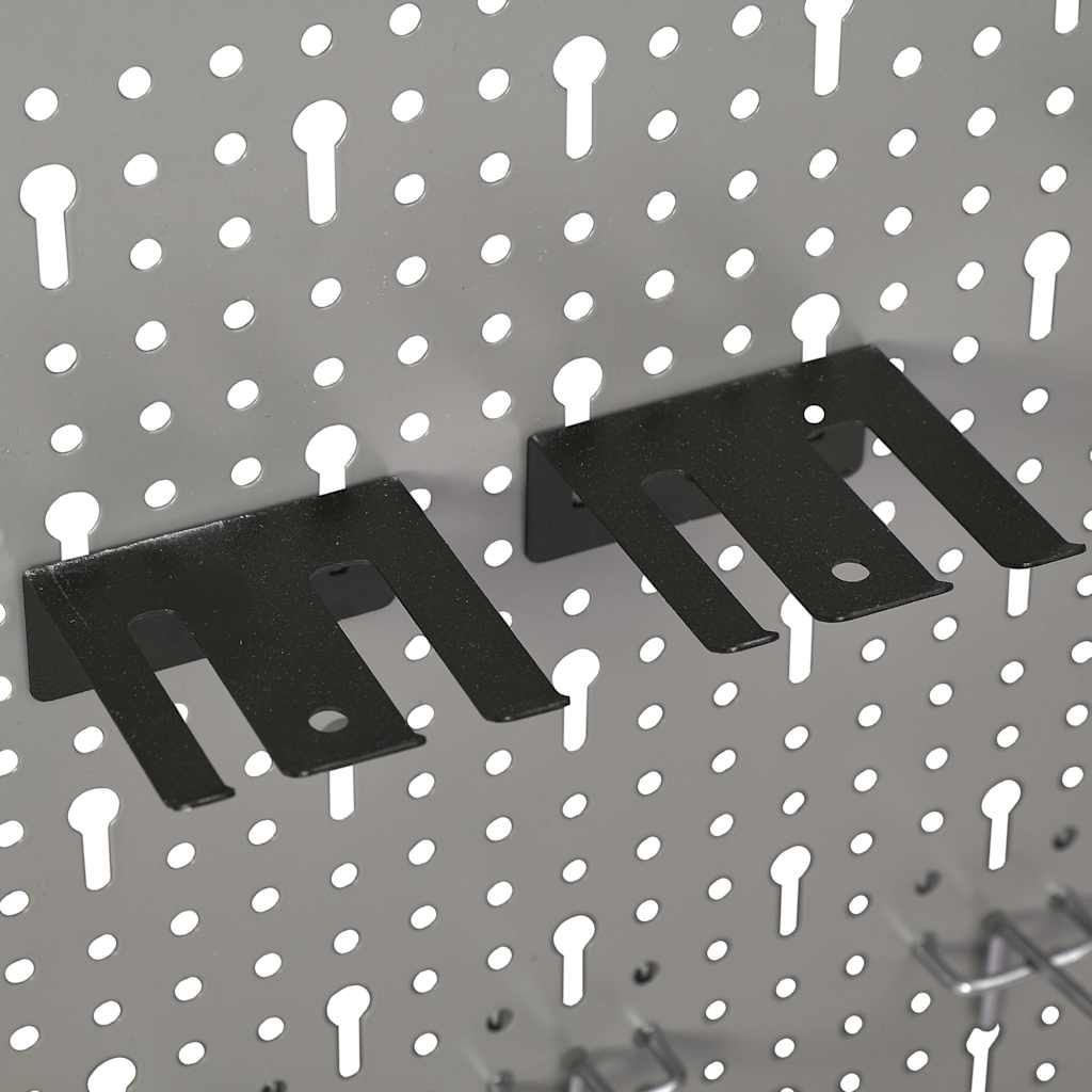 Wall-mounted Peg Boards 40x58 cm Steel 3