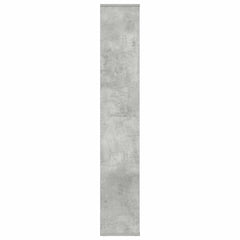 Room Divider/Book Cabinet 100x24x140 cm Concrete grey