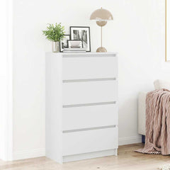 Sideboard 60x35x98,5 cm Engineered Wood White