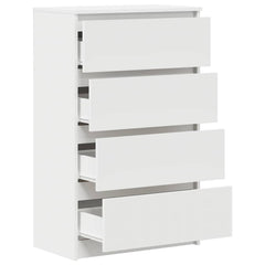 Sideboard 60x35x98,5 cm Engineered Wood White