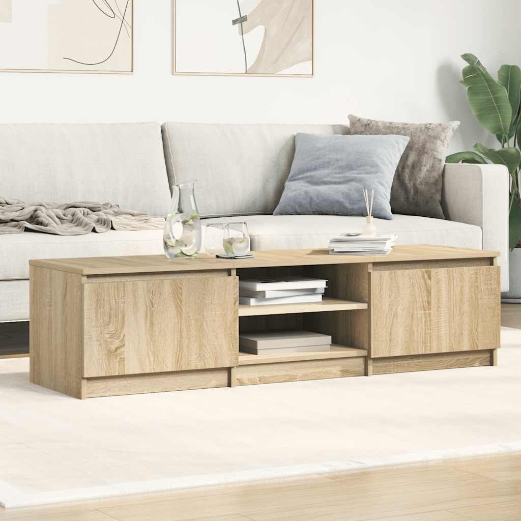 vidaXL TV Cabinet | Sonoma Oak | Engineered Wood | Medium | Storage | TV Cabinet 3