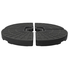 vidaXL Umbrella Base | Black | HDPE Plastic | Large | Heavy Weight Endurance 2