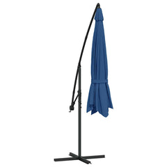 vidaXL Cantilever Garden Parasol | Blue | Polyester | 350 cm diameter | Tiltable 6