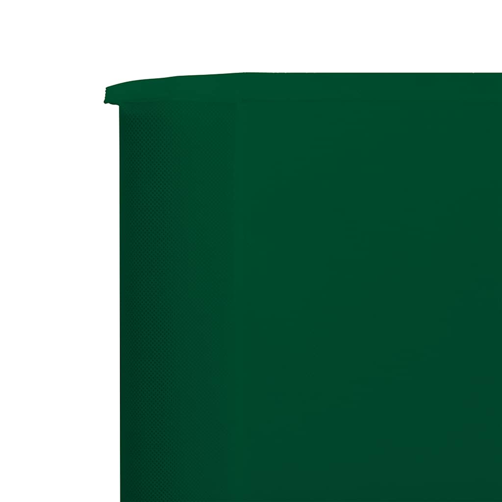 vidaXL Wind Screen | Green | Non-woven fabric (100% polyester), wood | 400x80 cm 4