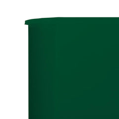 vidaXL Wind Screen | Green | Non-woven fabric (100% polyester), wood | 400x80 cm 4