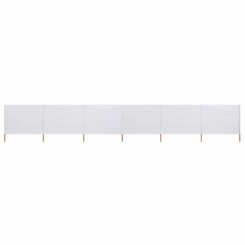 vidaXL 6-panel Wind Screen Fabric 800x160 cm