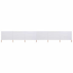 vidaXL 6-panel Wind Screen Fabric 800x160 cm