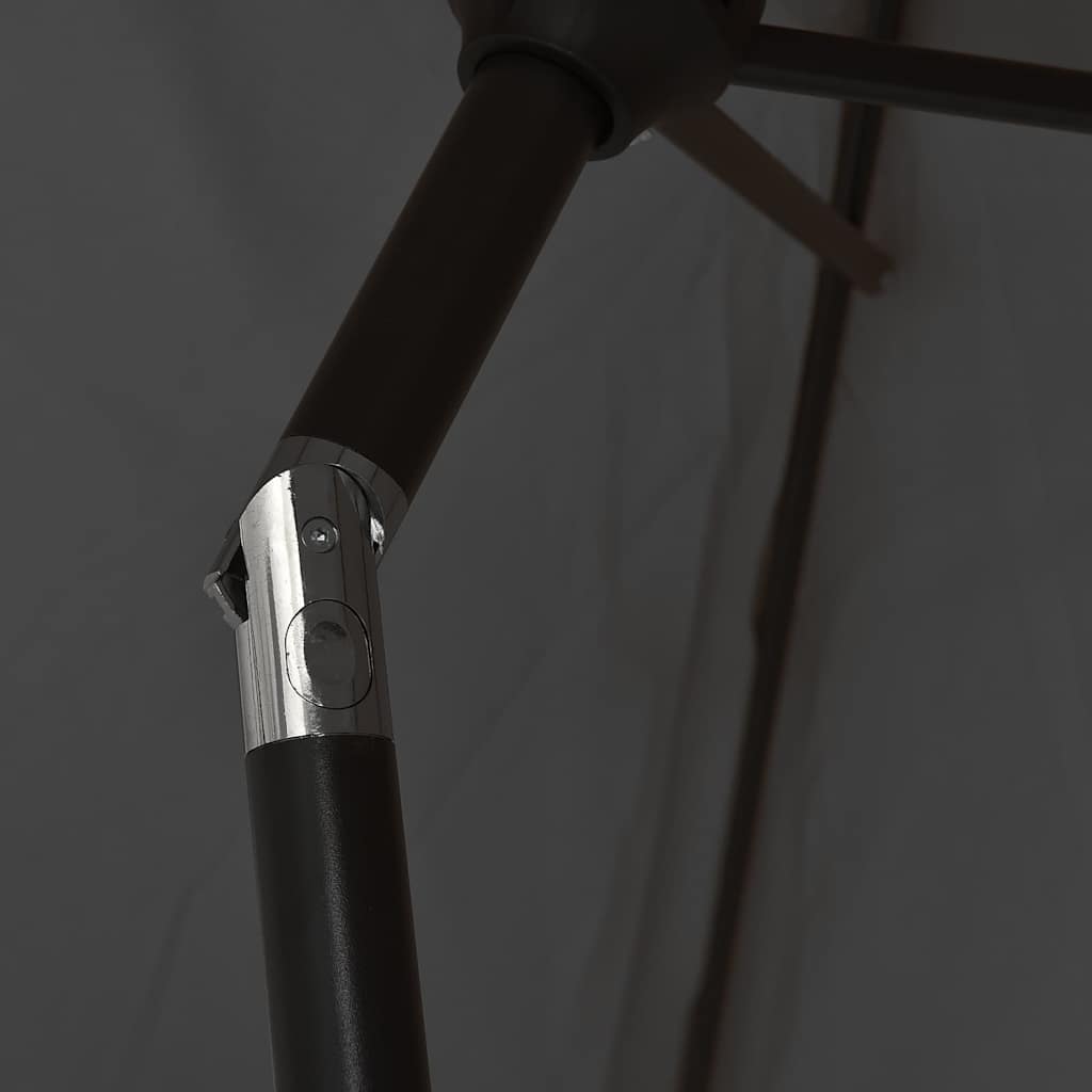 vidaXL Garden Parasol | Anthracite and dark grey 6