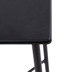 vidaXL Bar Table Black 60x60x111 cm MDF 4