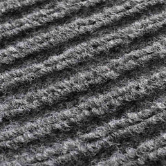 PVC Door Mats Grey 90x60 cm 2