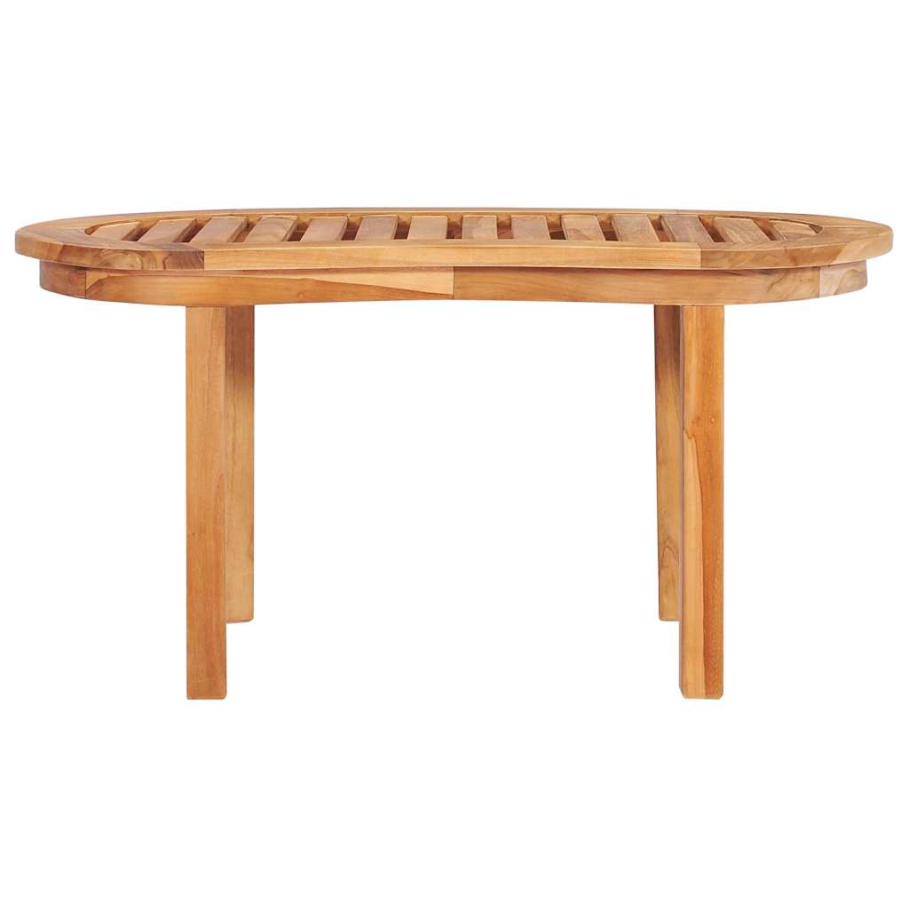 48027 vidaXL Coffee Table 90x50x45 cm Solid Teak Wood 2