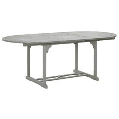 Garden Dining Solid Acacia Wood Oval