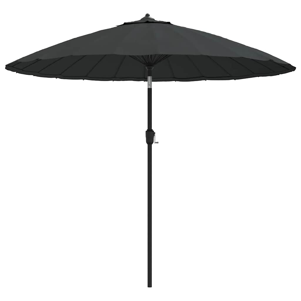 vidaXL Garden Parasol with Aluminium Pole 250 cm Anthracite 2