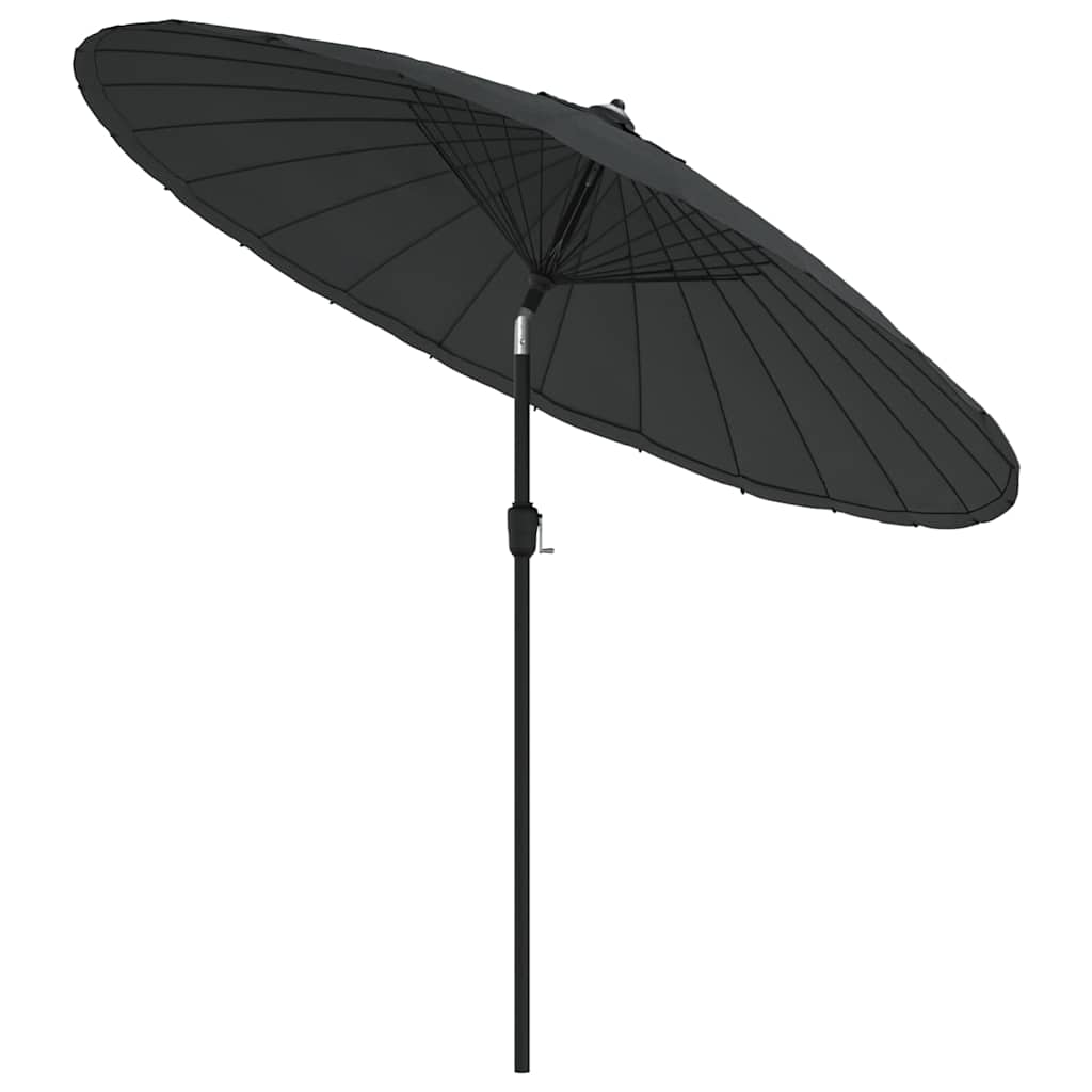 vidaXL Garden Parasol with Aluminium Pole 250 cm Anthracite 3