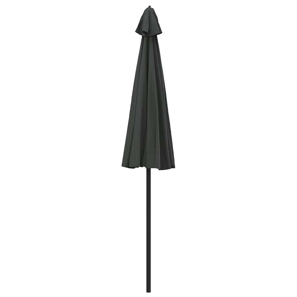vidaXL Garden Parasol with Aluminium Pole 250 cm Anthracite 4