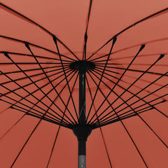 vidaXL Garden Parasol with Aluminium Pole 250 cm Terracotta 5