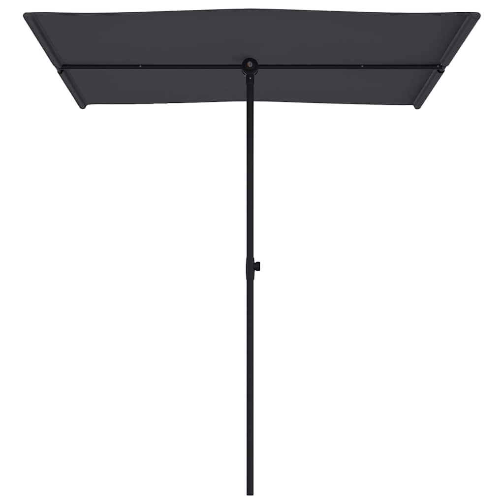 vidaXL Garden Parasol | Black | Polyester, Aluminium | Medium 4