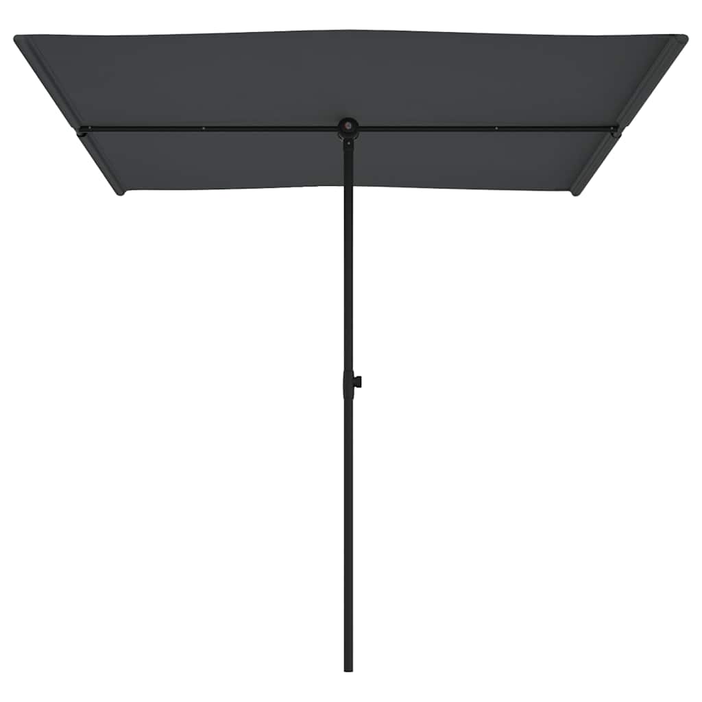 vidaXL Garden Parasol | Anthracite | Polyester | Medium | Height-Adjustable 4