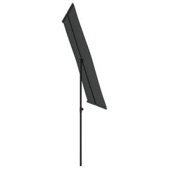 vidaXL Garden Parasol | Anthracite | Polyester | Medium | Height-Adjustable 5