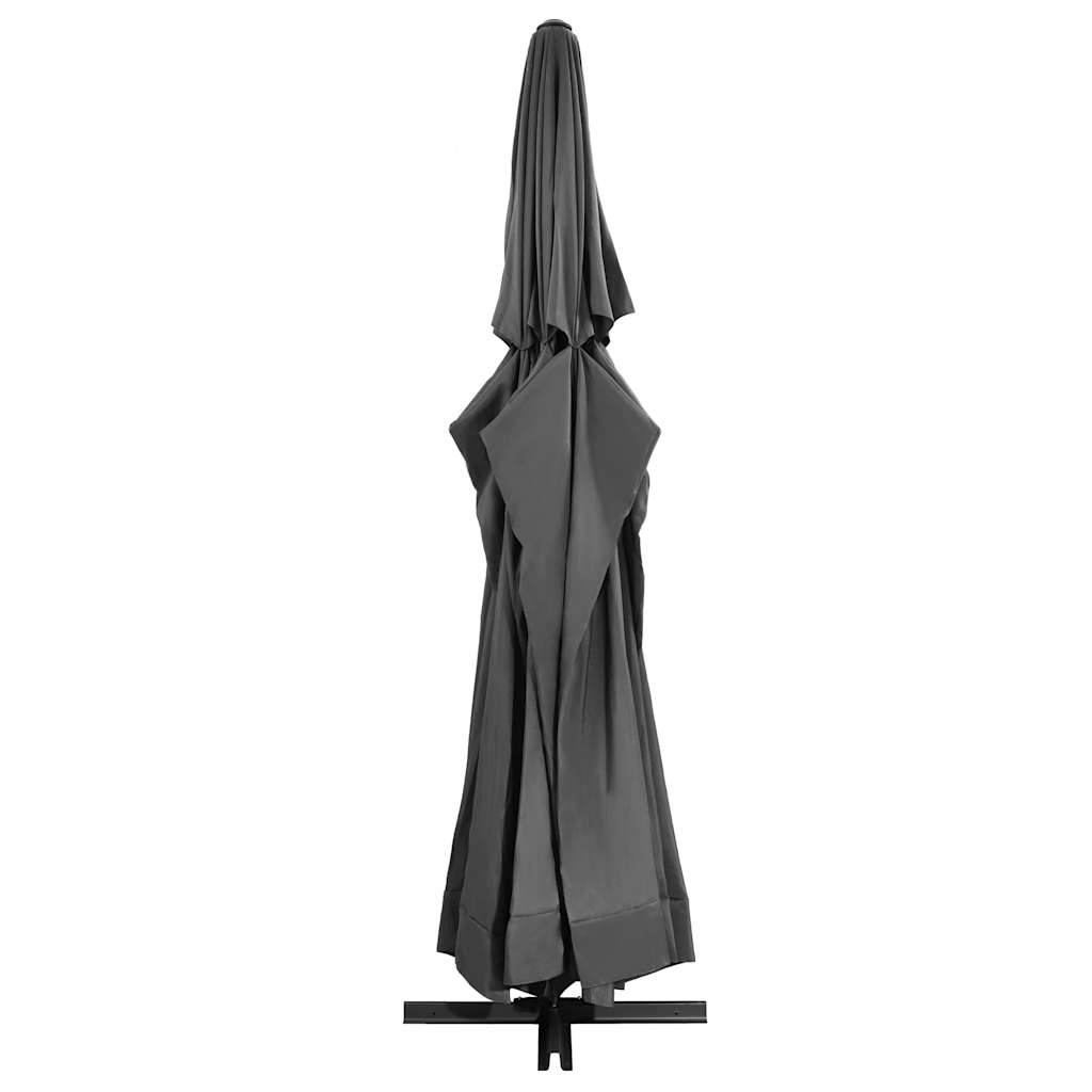 vidaXL Garden Parasol | Anthracite | Polyester, Aluminium, Steel 3