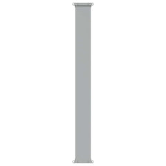 vidaXL Patio Retractable Side Awning 120x300 cm Brown 6