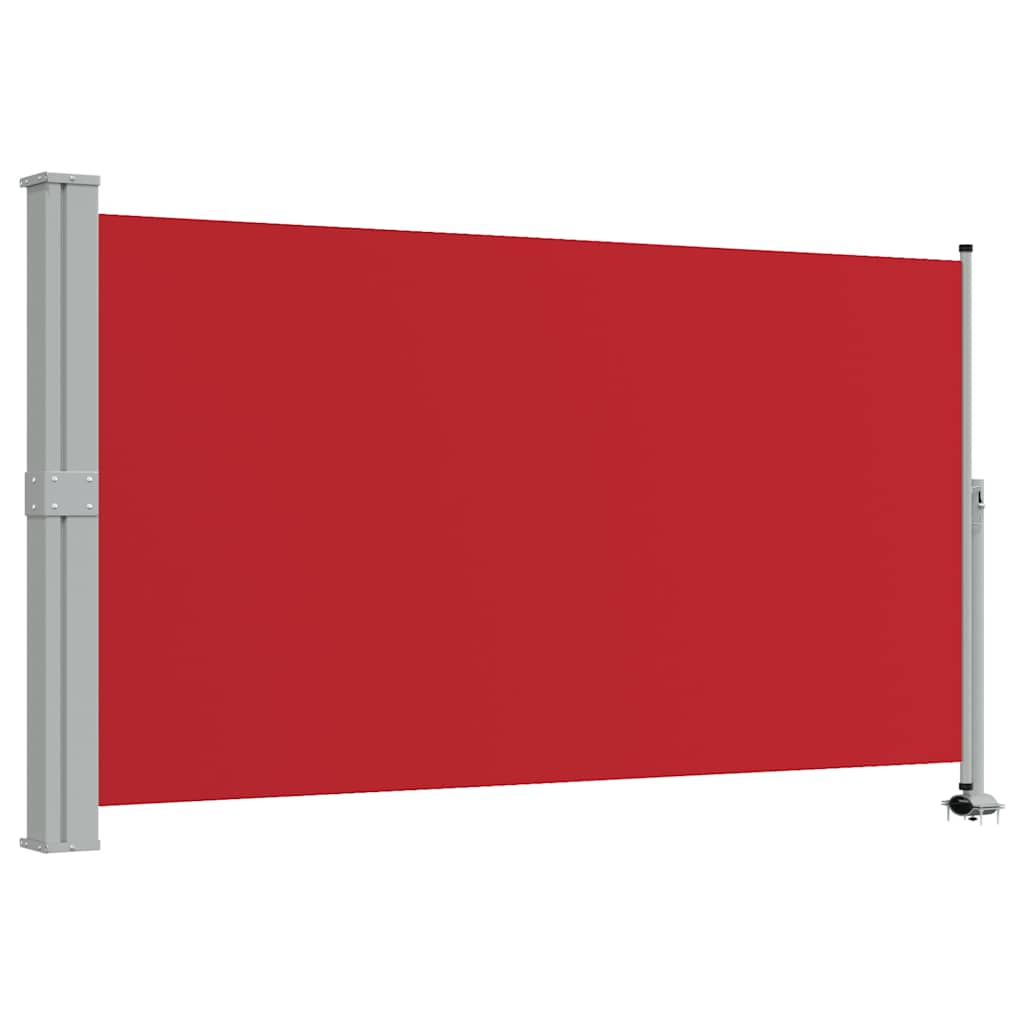 vidaXL Side Awning | Red | Polyester, Powder-Coated Iron | 140 x 300 cm 2