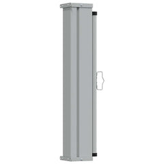 vidaXL Side Awning | Brown and grey 4