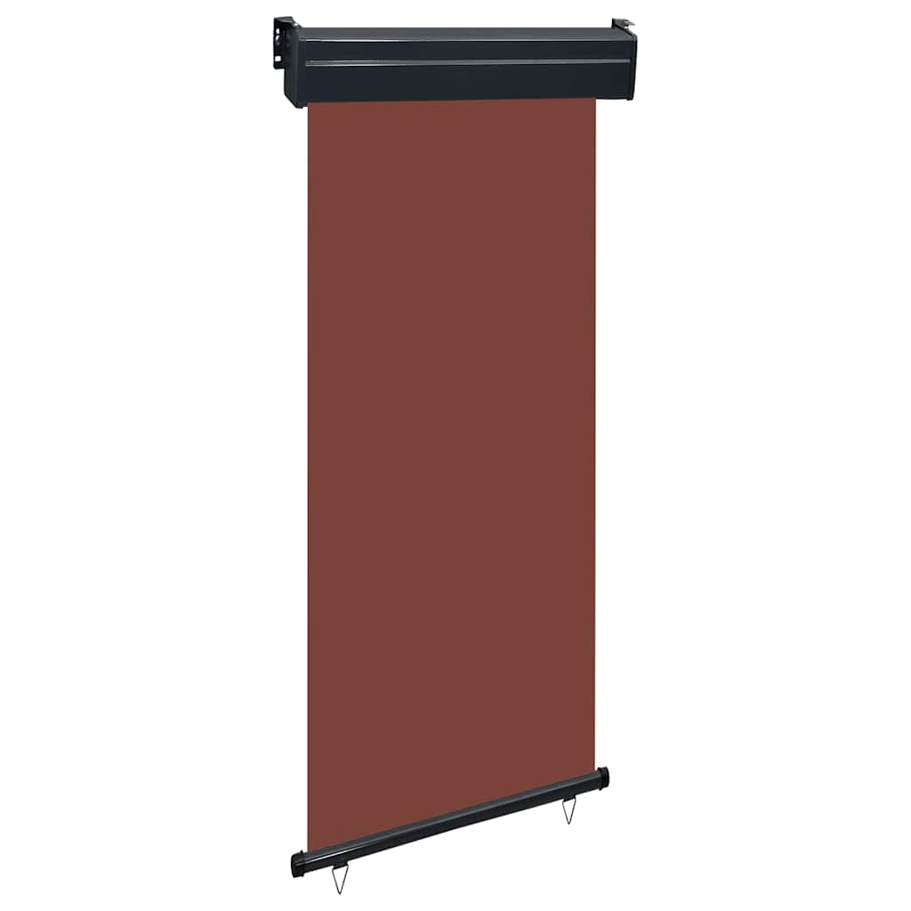 vidaXL Balcony Side Awning 85x250 cm Brown 1