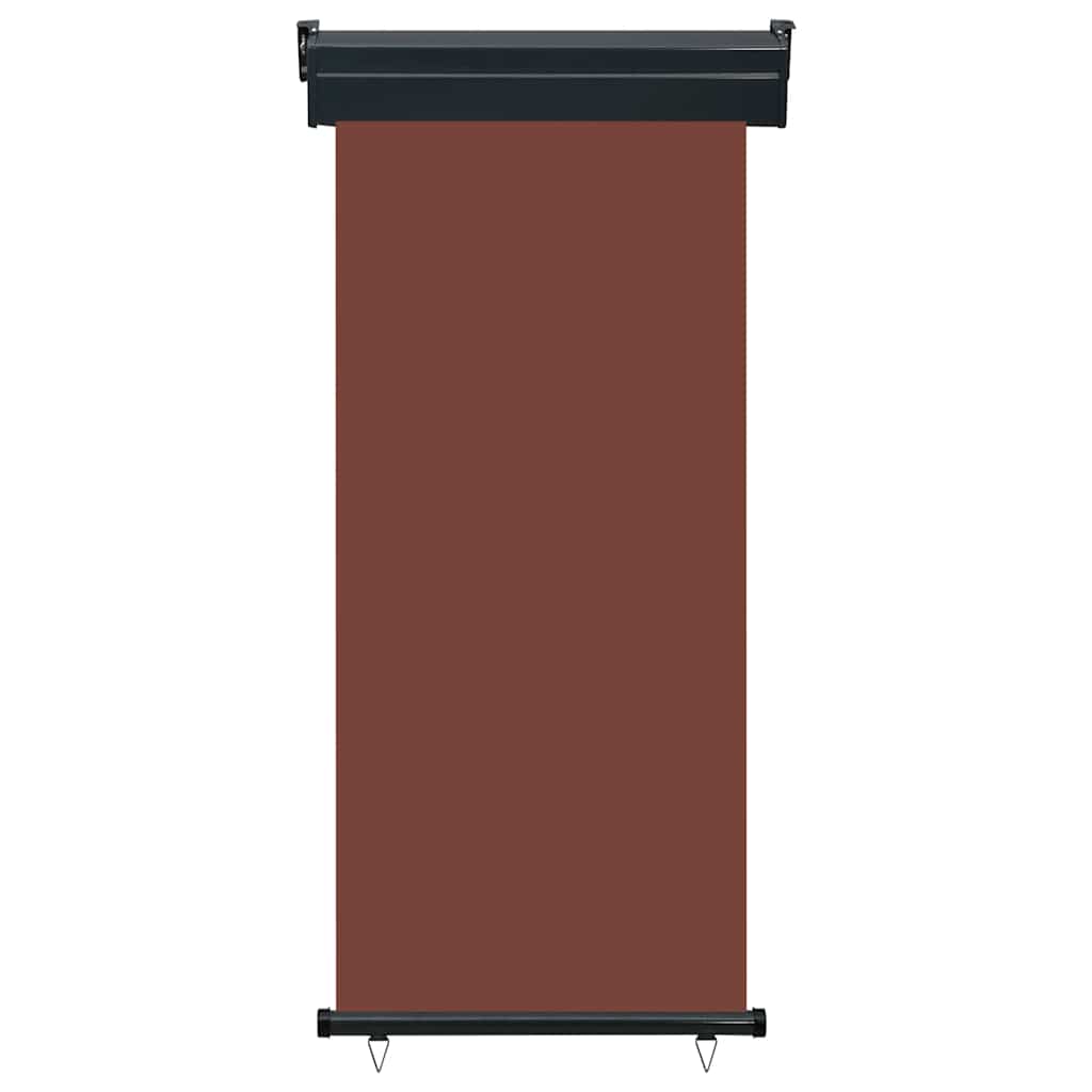 vidaXL Balcony Side Awning 85x250 cm Brown 2