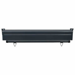 vidaXL Balcony Side Awning | Brown | Polyester | 105x250 cm | Retractable 6