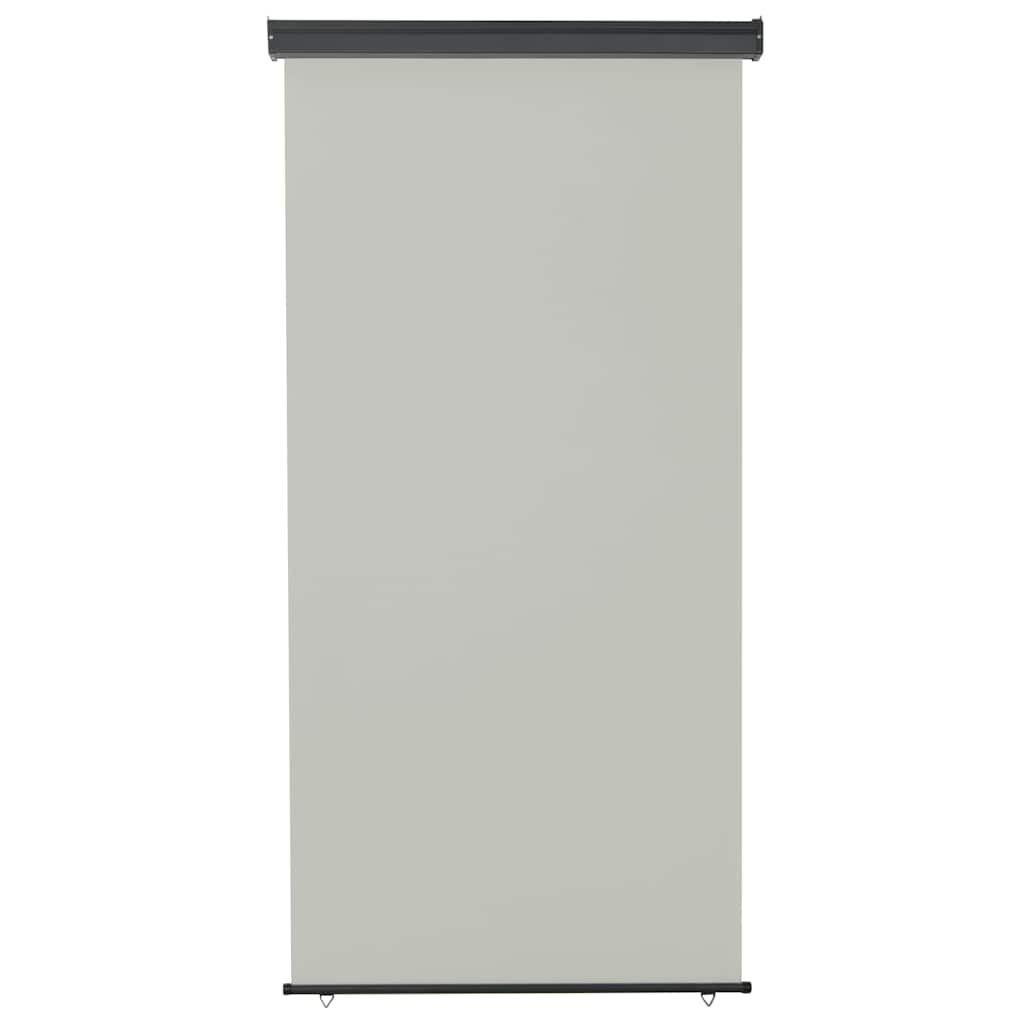 Balcony Side Awning 125 x 250 cm Grey