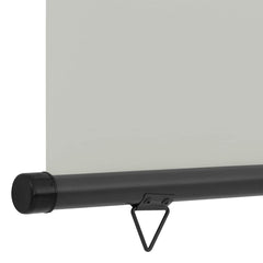 Balcony Side Awning 125 x 250 cm Grey