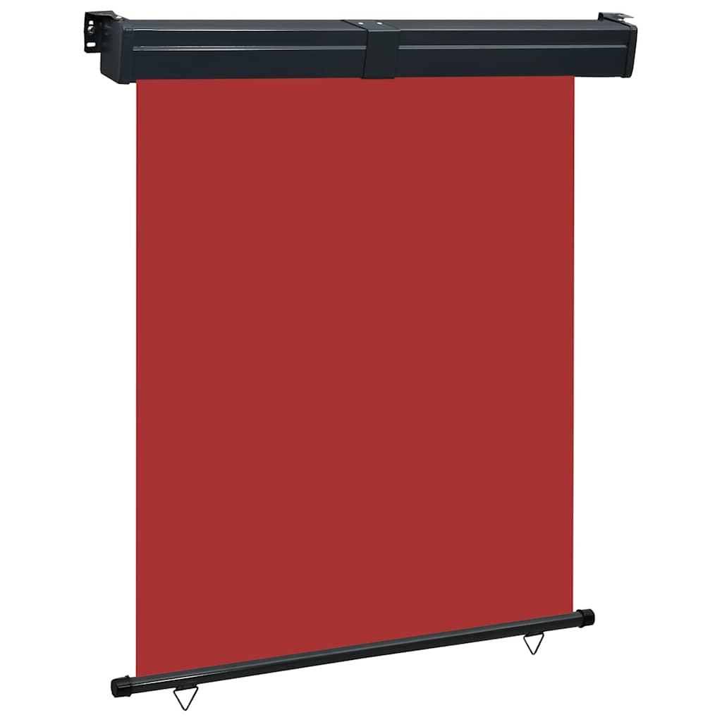 Balcony Side Awning 145 x 250 cm Red