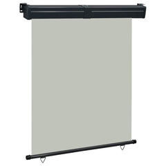 Balcony Side Awning 145 x 250 cm Grey