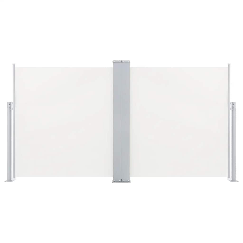 vidaXL Side Awning | Cream | Polyester with PU coating | 120 x 600 cm 3