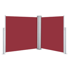 vidaXL Side Awning | Red | Polyester with PU coating | 120 x 600 cm 2