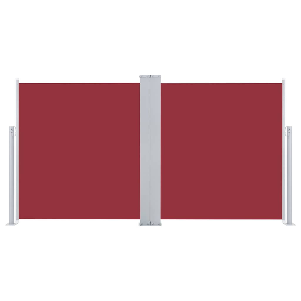 vidaXL Side Awning | Red | Polyester with PU coating | 120 x 600 cm 3