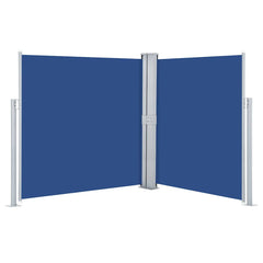 vidaXL Side Awning | Blue | Polyester fabric with PU coating | 160x600 cm 2