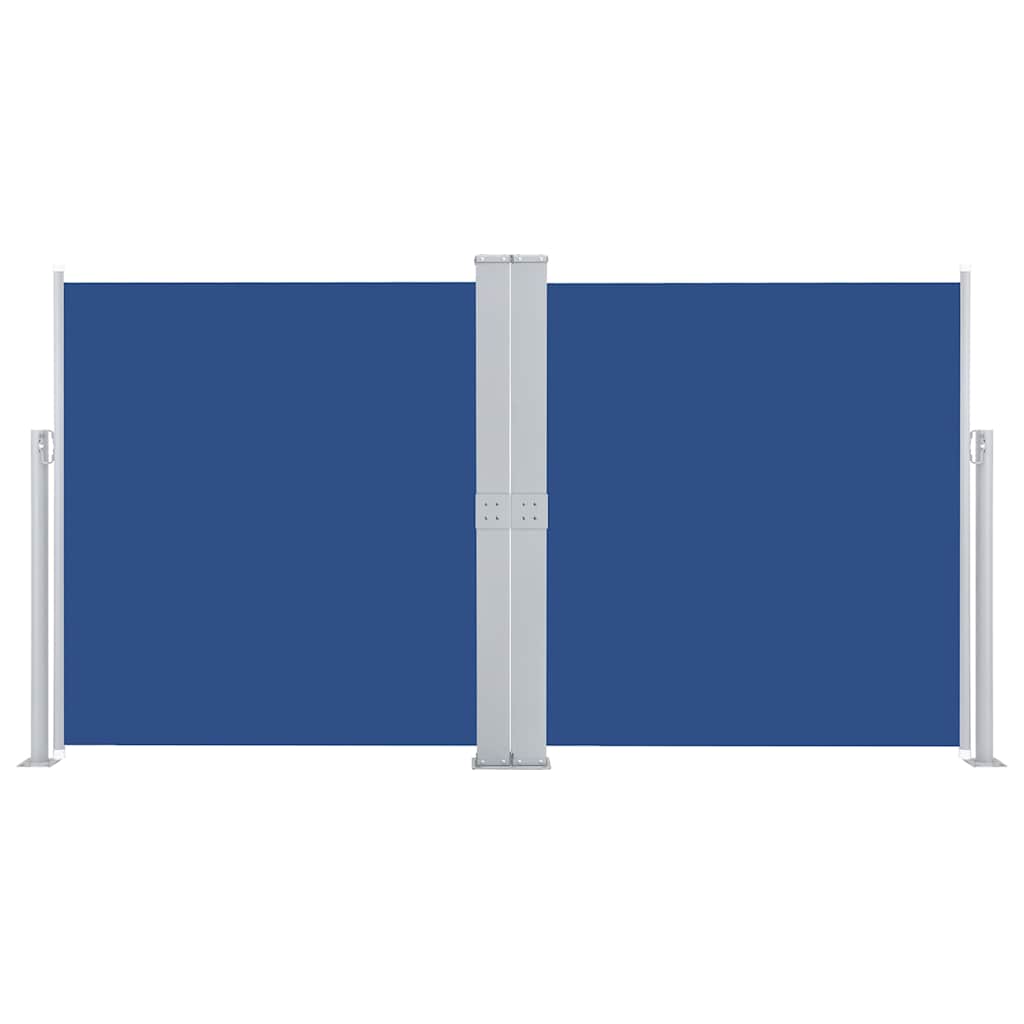vidaXL Side Awning | Blue | Polyester fabric with PU coating | 160x600 cm 3